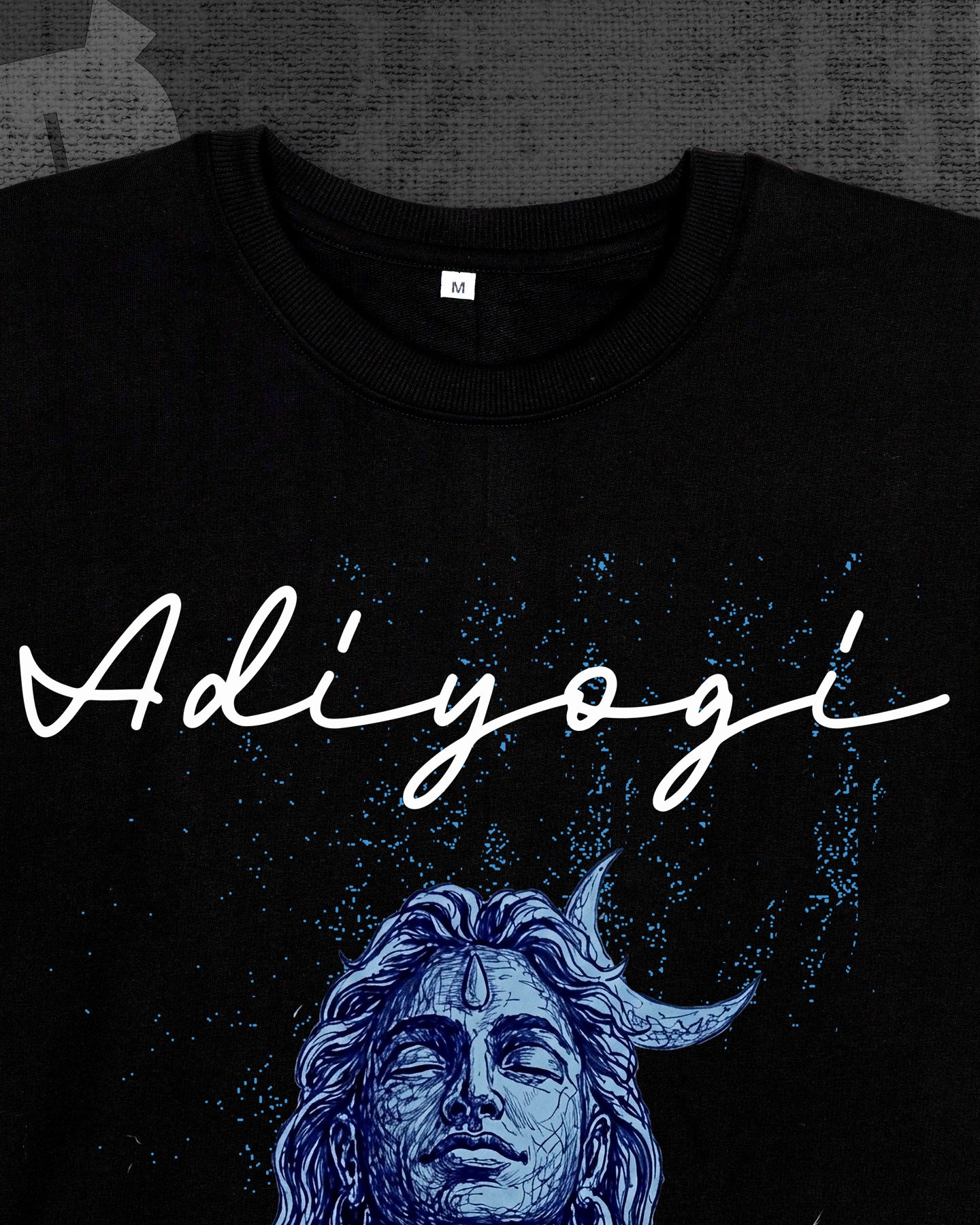 Adiyogi  details t-shirt