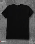 Basic Jet Black Regular Fit T-shirt
