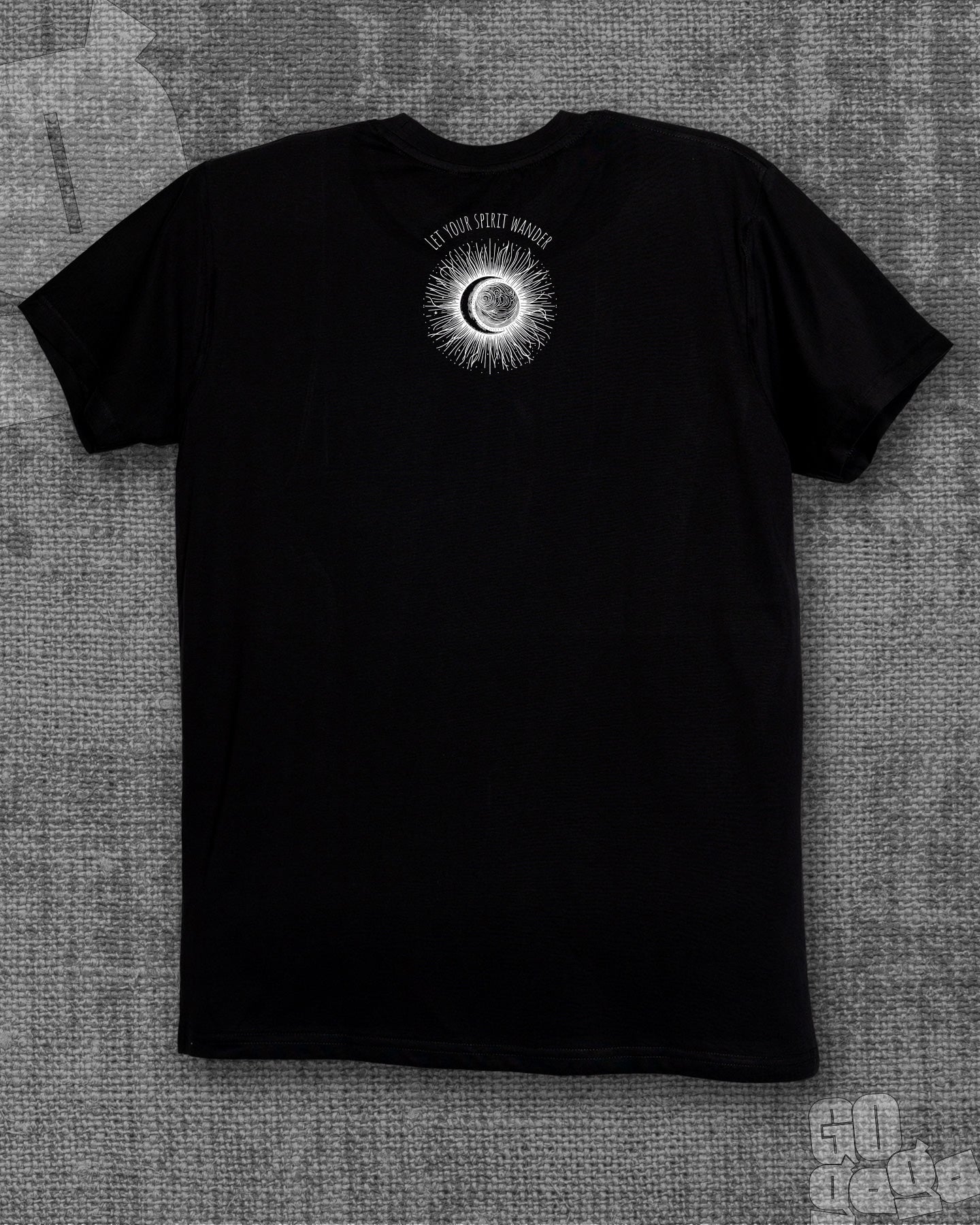 Let your spirit wander Black Classic Fit T-shirt