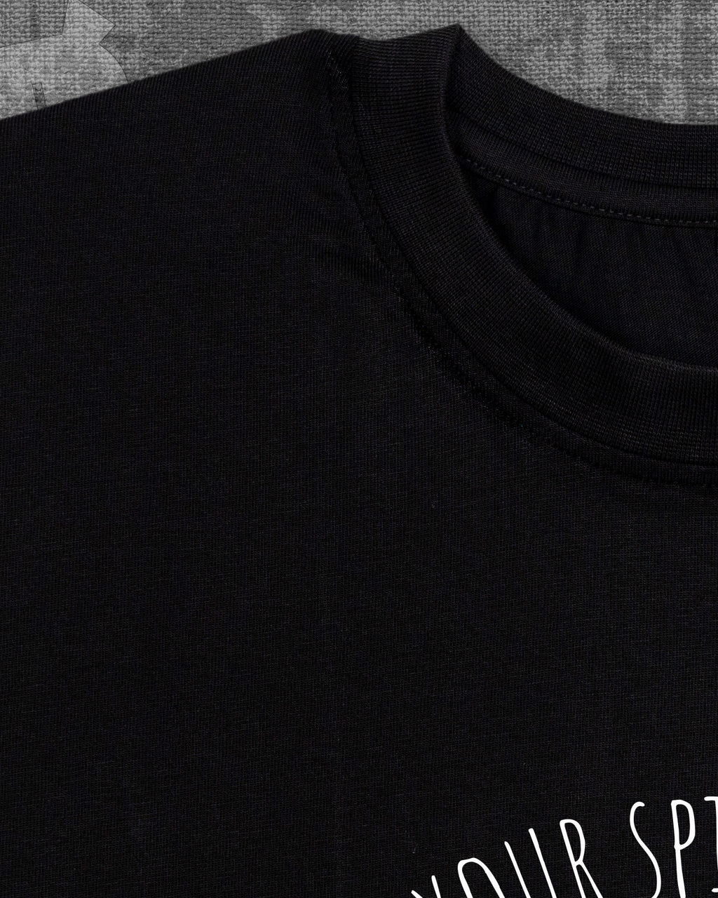 Let your spirit wander Black Classic Fit T-shirt
