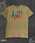 Summer Dark Beige Regular Fit Fit T-shirt
