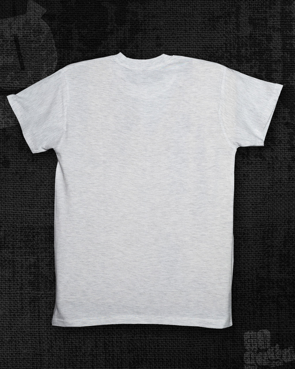 Just blooms Melange White Classic Fit T-shirt