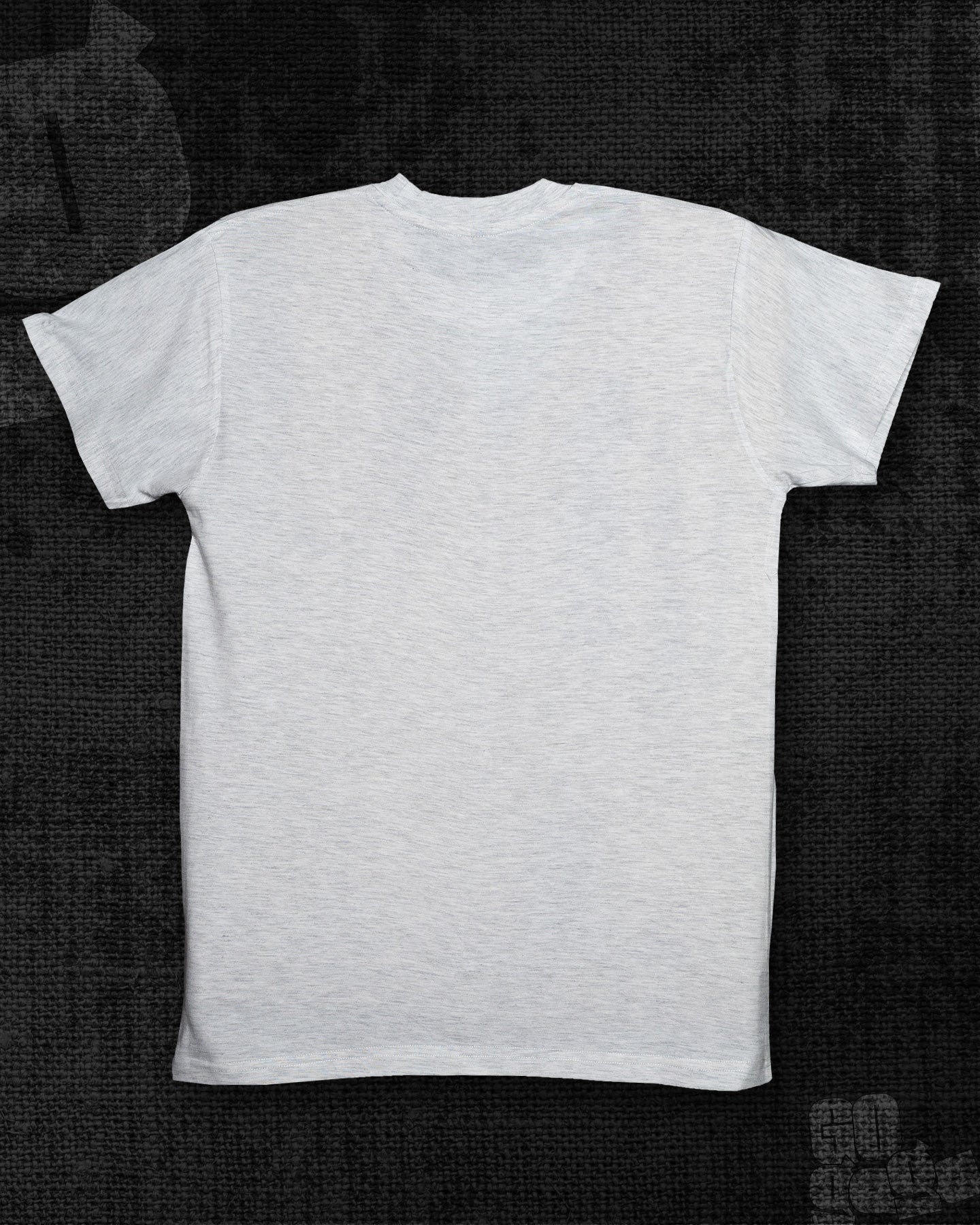 Just blooms Melange White Classic Fit T-shirt