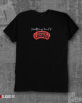Crimson Chords Black Regular Fit T-shirt
