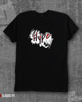 Hype Black Regular Fit T-shirt