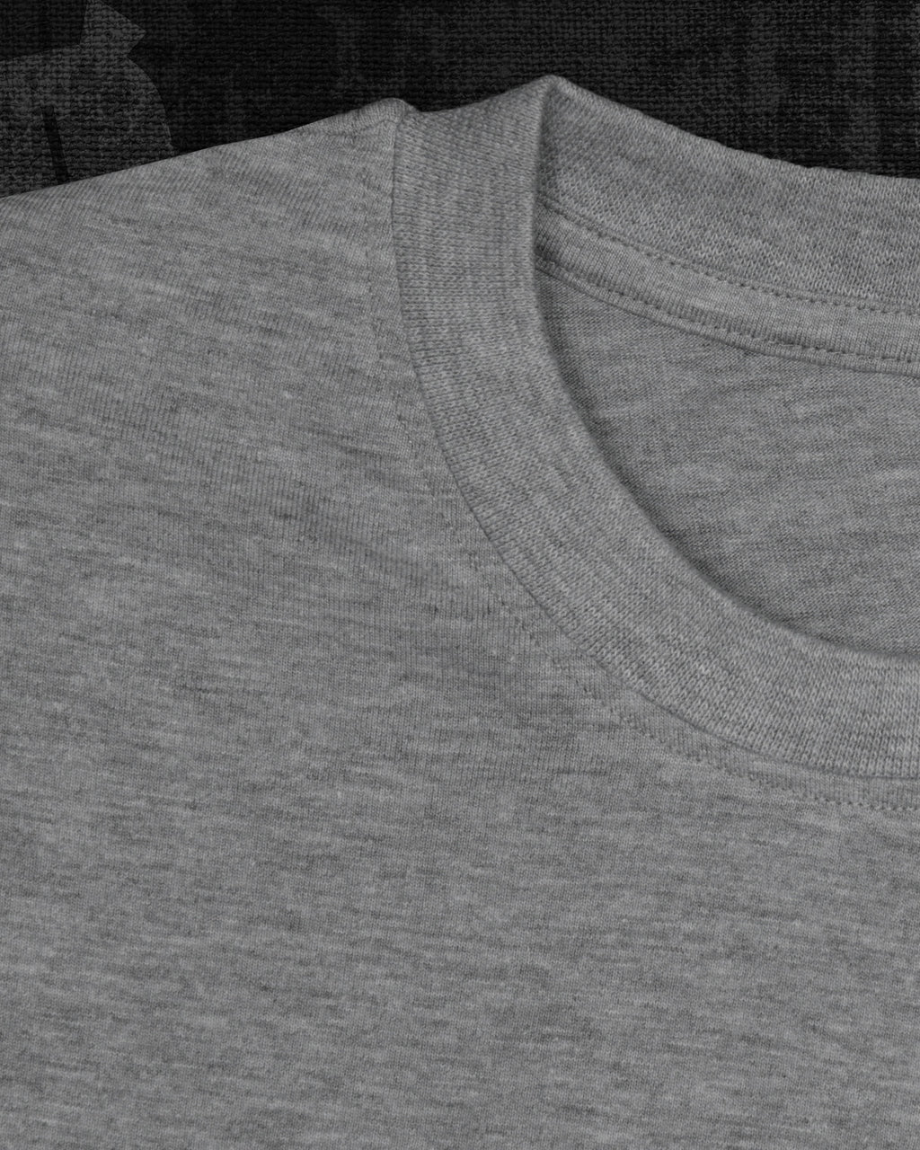 Do what you love Melange Grey Regular Fit T-shirt
