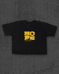 Hope Black Crop Top