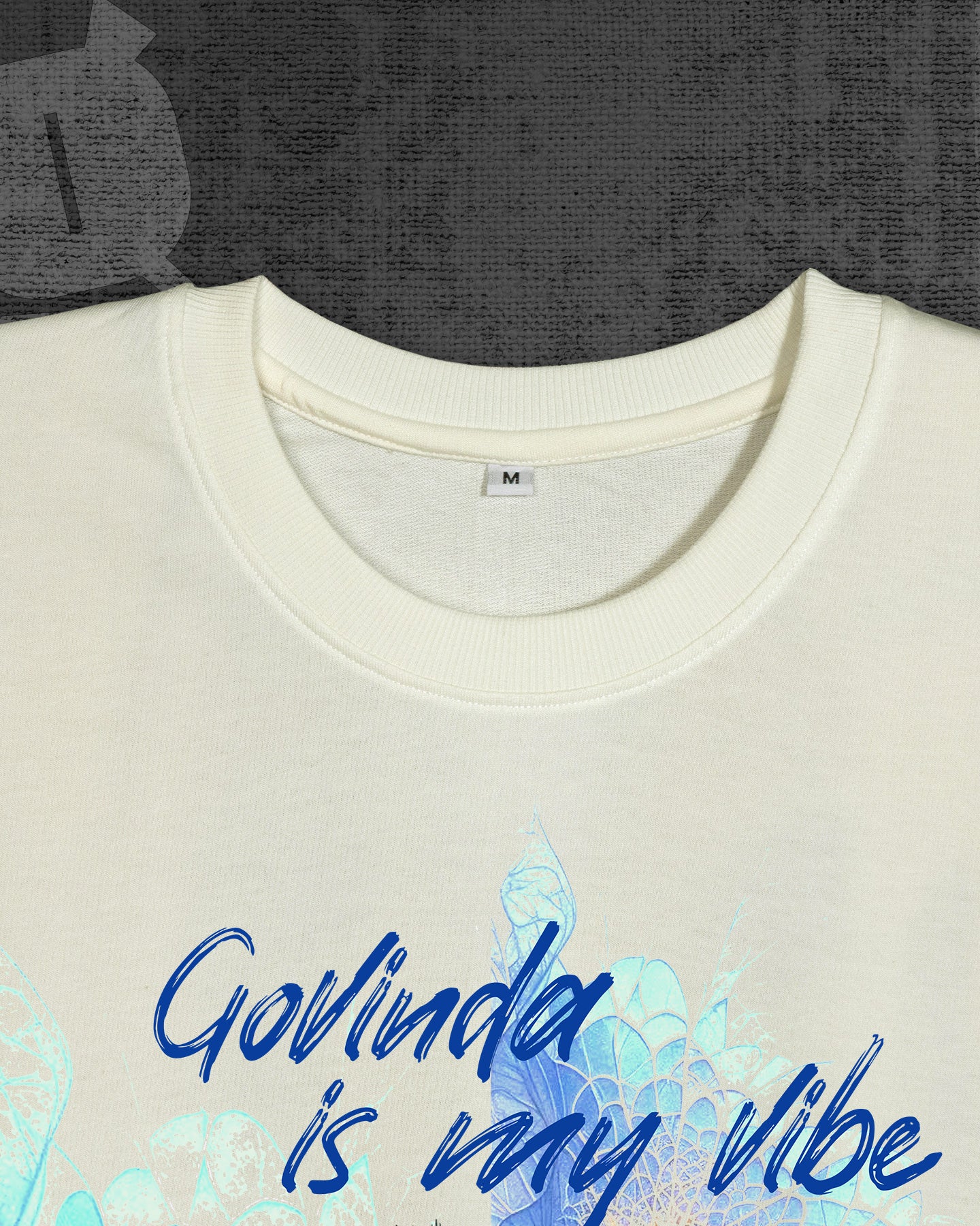 Krishna zoom details T-shirt