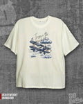 Imagine the Possibilities Off white Heavyweight Oversized T-shirt