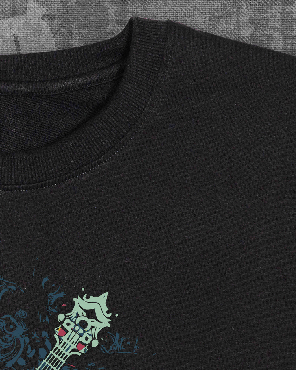 Gogaga Black Heavyweight Oversized T-shirt