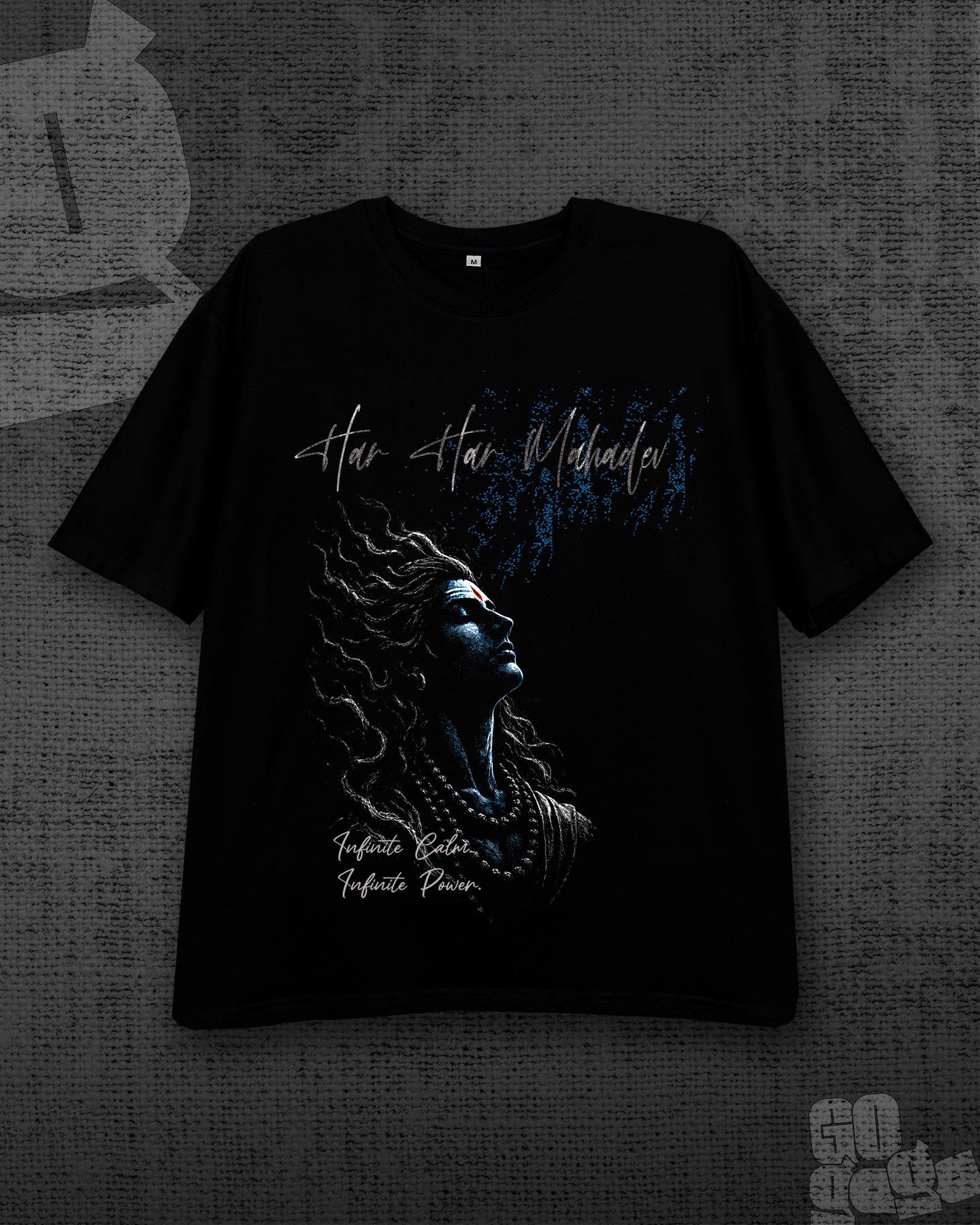 Har Har Mahadev Front Print T-shirt