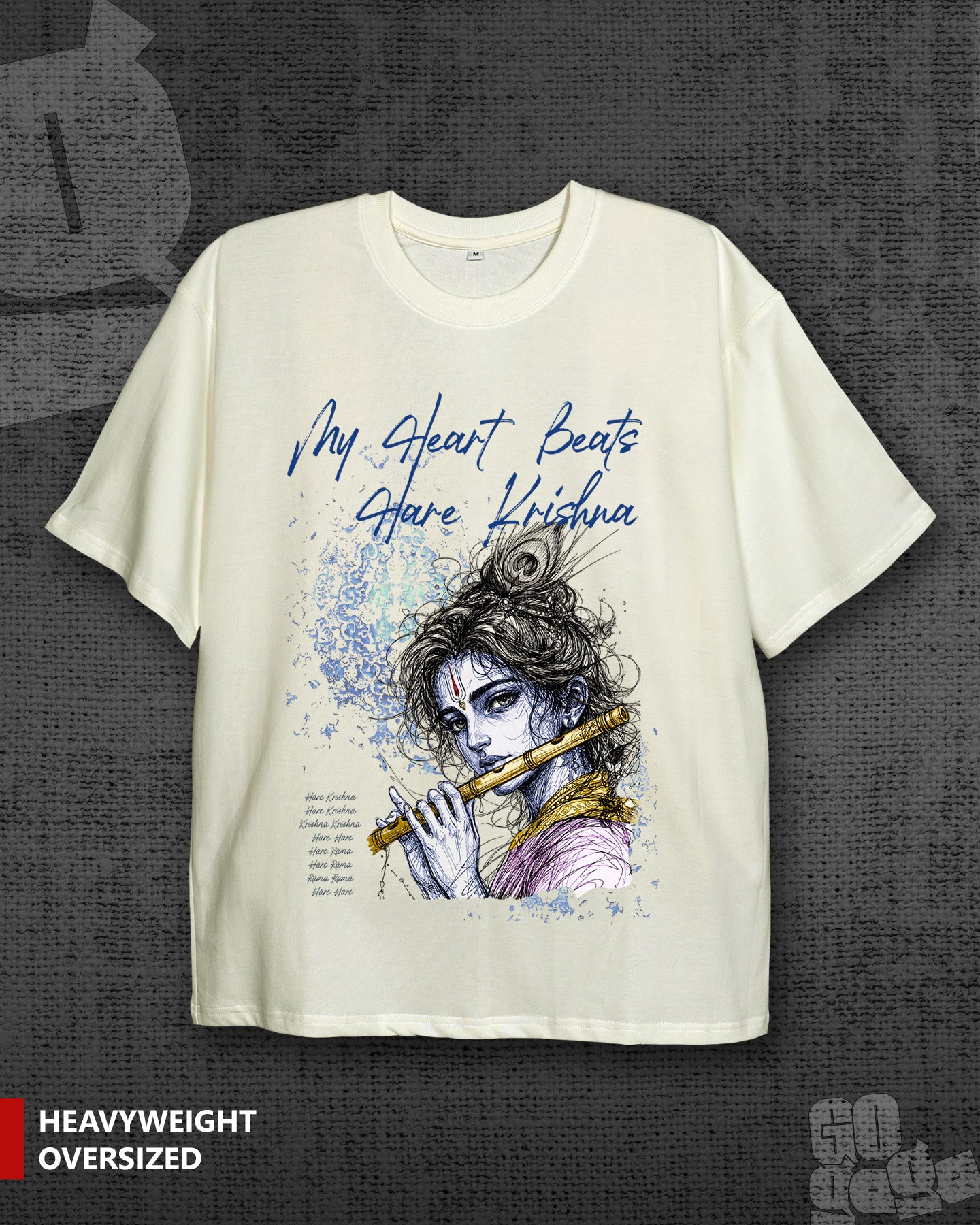 Hare Krishna Front print T-shirt