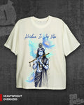 Krishna front print T-shirt