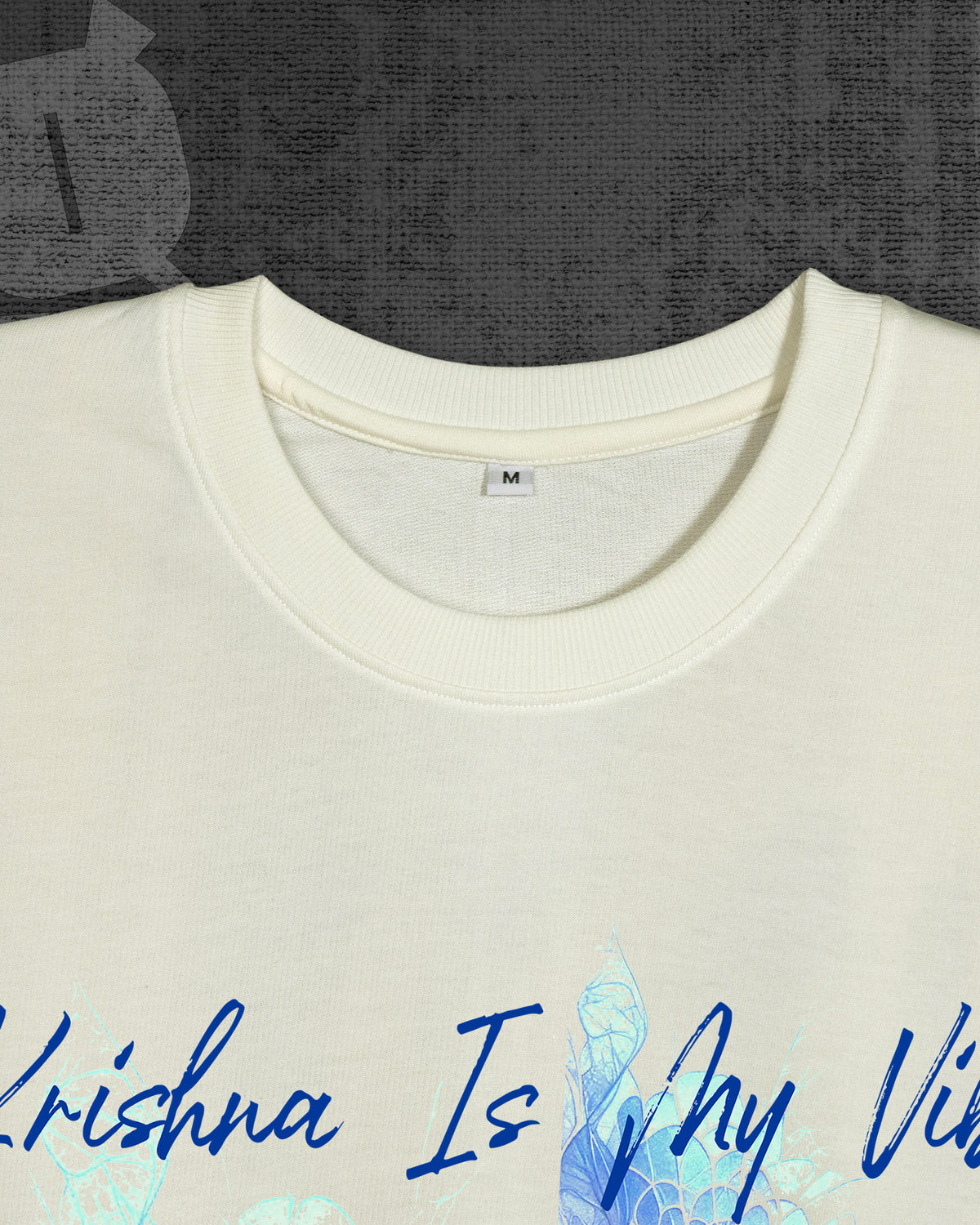 Krishna zoom details T-shirt