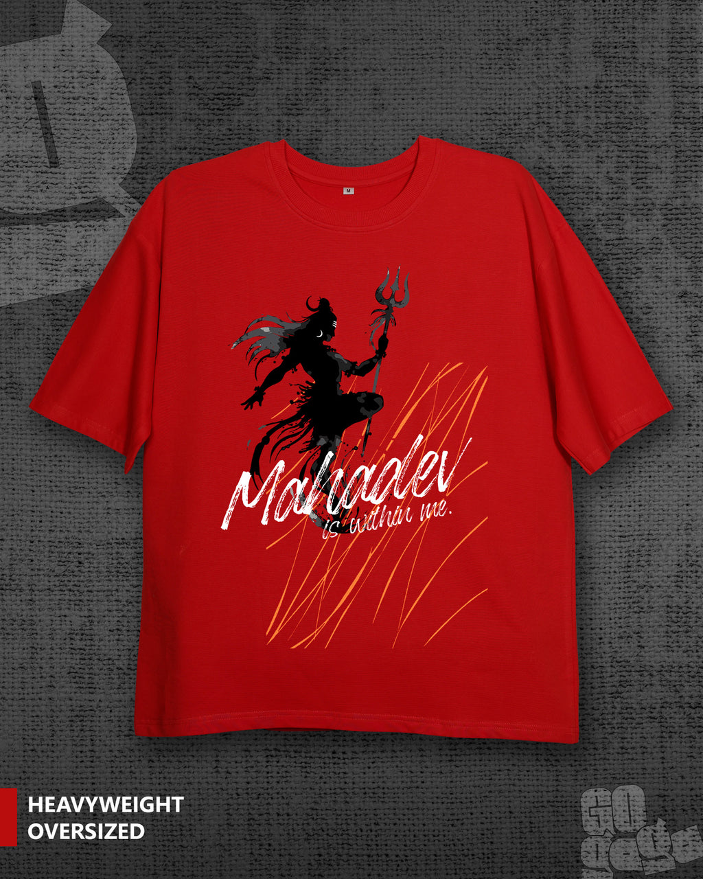 Mahadev front print T-Shirt