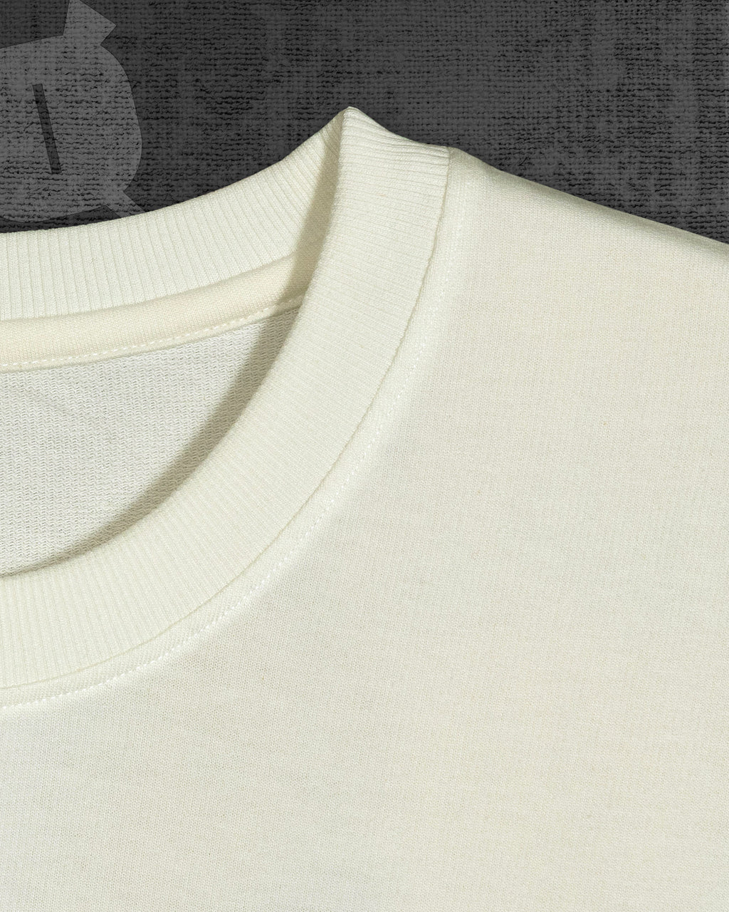 Adiyogi | Off white Heavyweight Oversized T-shirt
