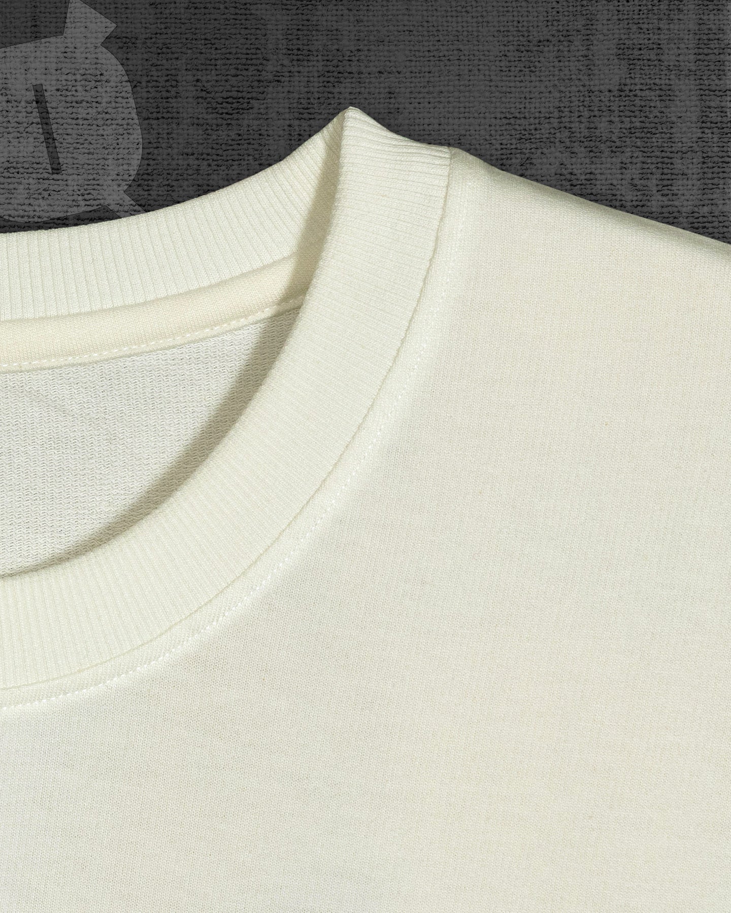 Adiyogi | Off white Heavyweight Oversized T-shirt