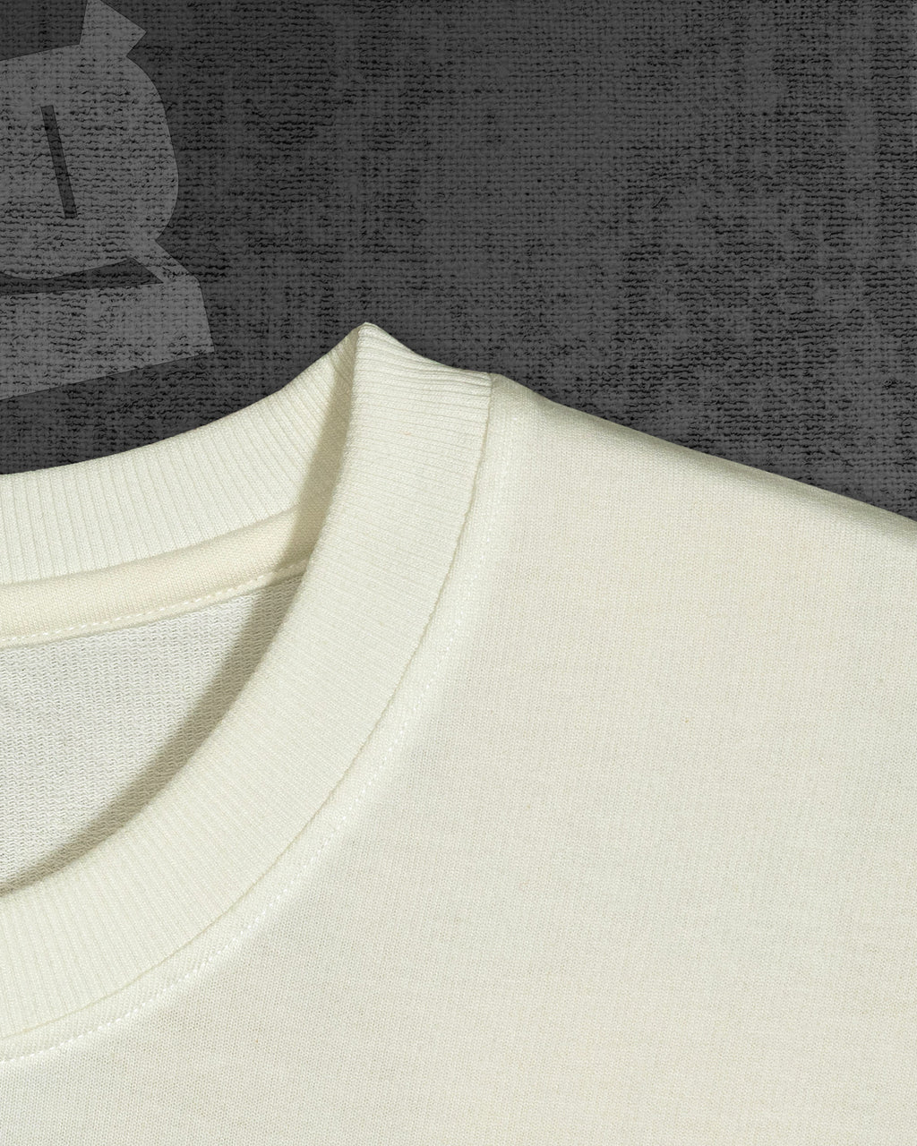 Vighna Vinashaya | Off white Heavyweight Oversized T-shirt