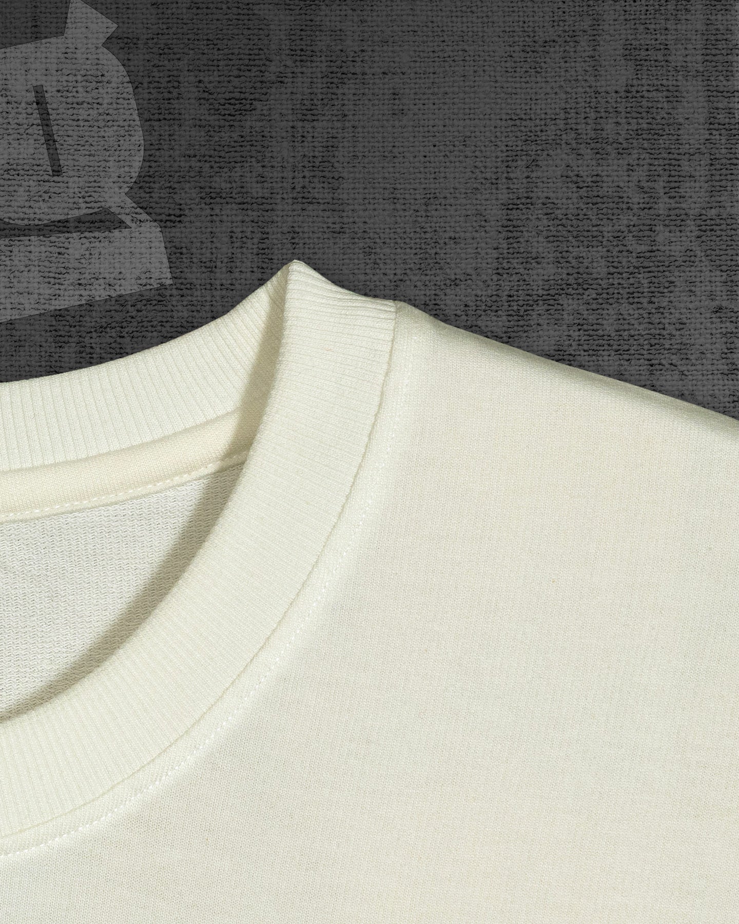 Vighna Vinashaya | Off white Heavyweight Oversized T-shirt