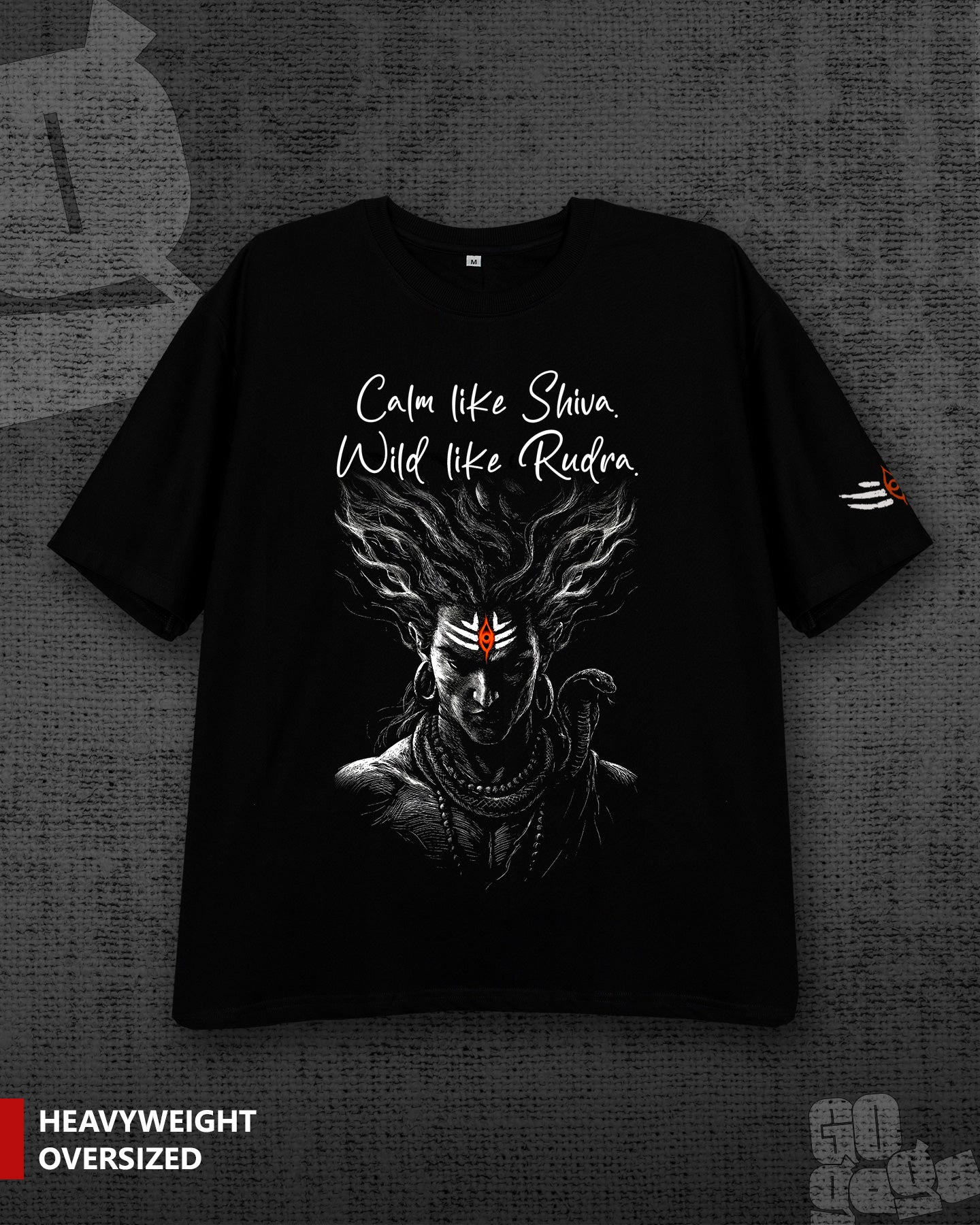 Shiva, Mahadev front print T-Shirt