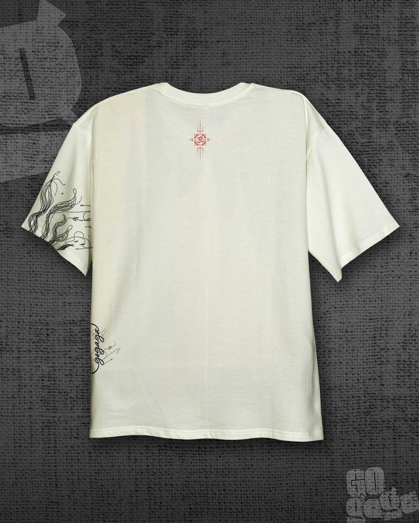 Sri Ram and Hanuman back t-shirt